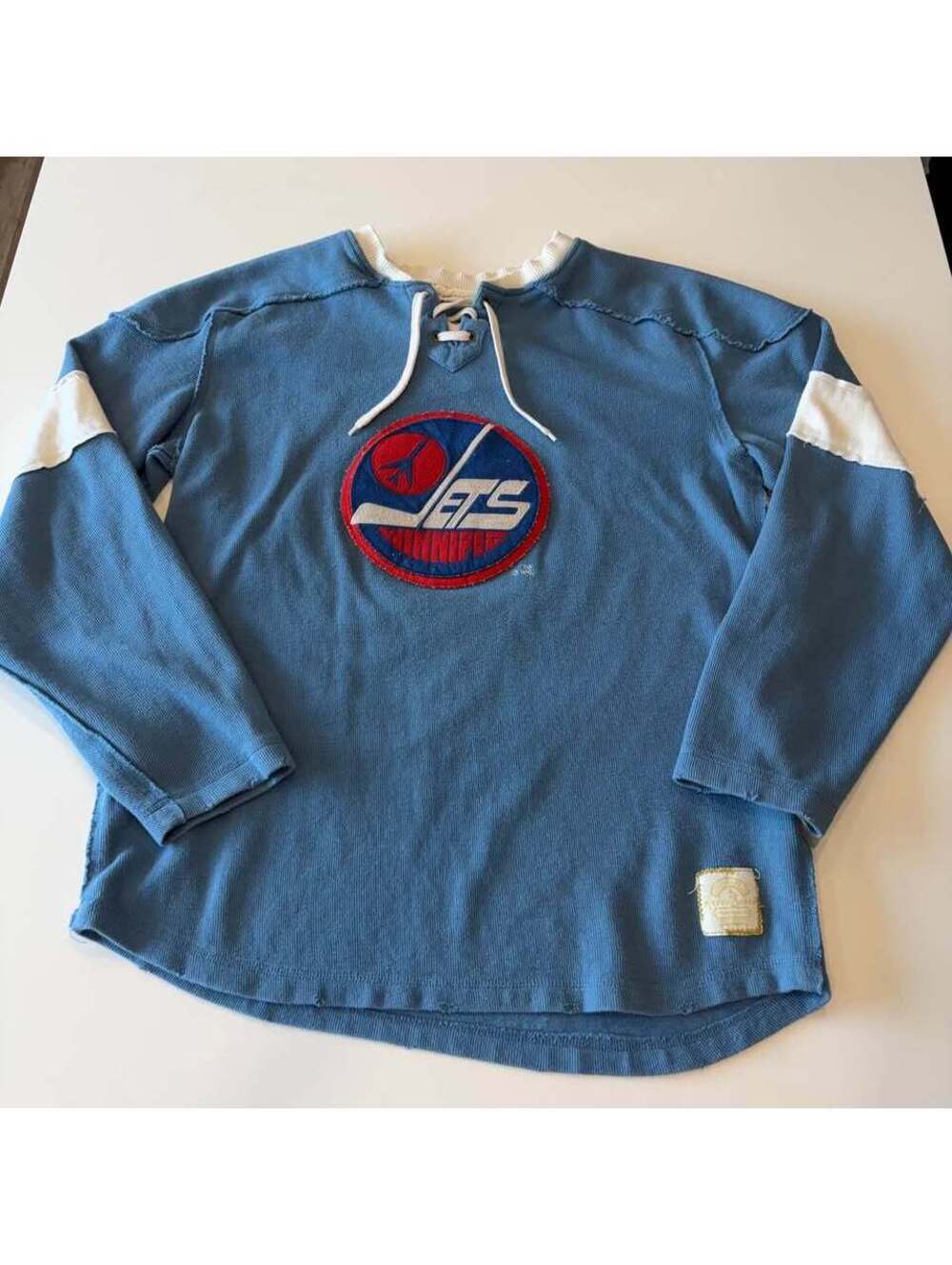 Reebok Retro Sport Winnipeg Jets Lace-Up Pullover - XL